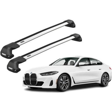 Barras THULE EDGE Flush para autos BMW 4-Series Gran Coupe desde 2022