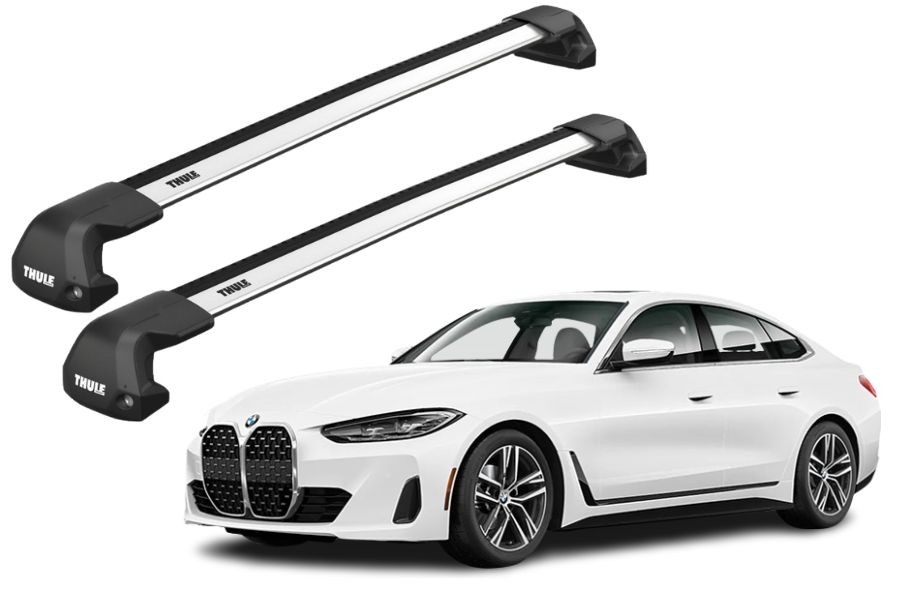 Barras THULE EDGE Flush para autos BMW 4-Series Gran Coupe desde 2022