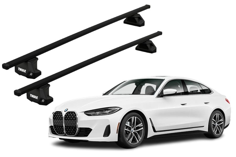 Barras THULE EVO SquareBar para autos BMW 4-Series Gran Coupe desde 2022