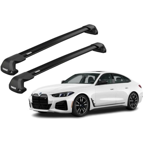 Barras THULE EDGE Flush para autos BMW i4 desde 2022 negro