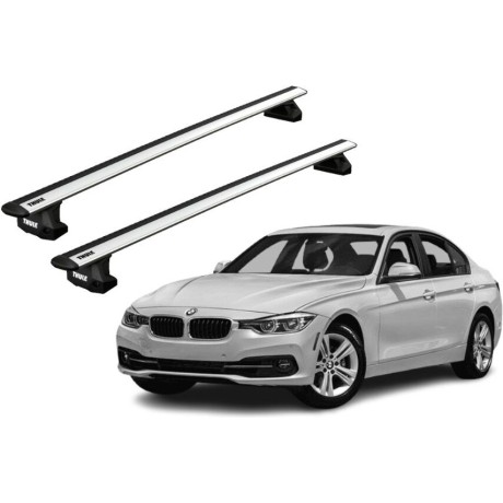 Barras THULE EVO WingBar para autos BMW 3-Series Gran Turismo 2013 a 2020