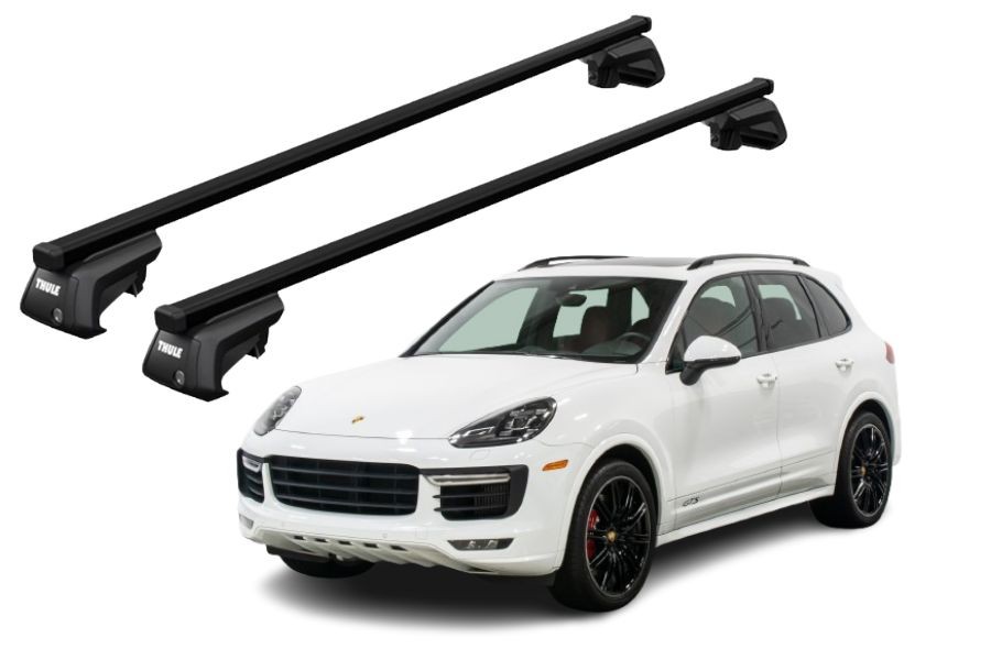 Barras THULE SmartRack XT para autos PORSCHE Cayenne 2010 a 2017