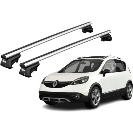 Barras THULE SmartRack XT AluBar para autos RENAULT Scenic X Mod 2012 a 2016
