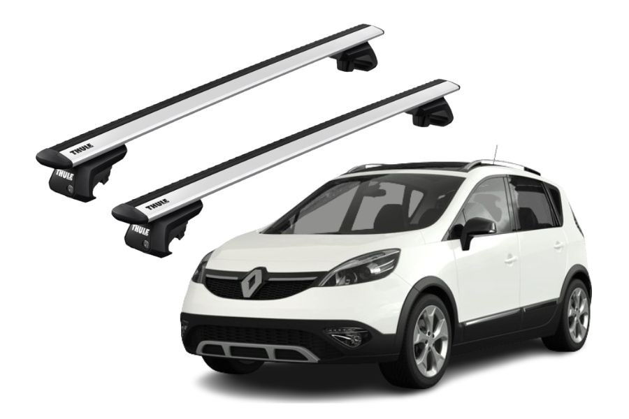 Barras THULE EVO WingBar para autos RENAULT Scenic X Mod 2012 a 2016