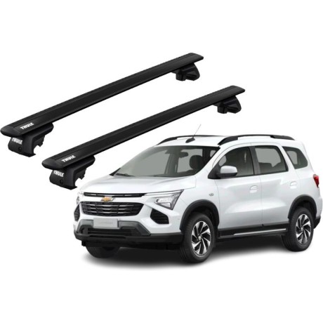 Barras THULE EVO WingBar para autos CHEVROLET Spin desde 2012 negro
