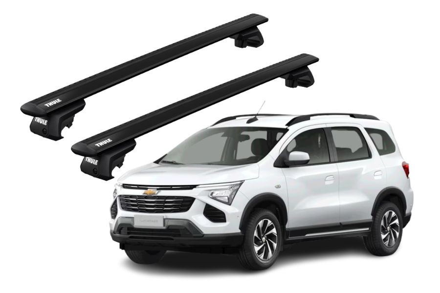 Barras THULE EVO WingBar para autos CHEVROLET Spin desde 2012 negro