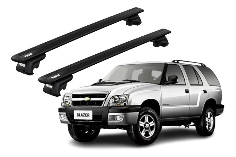 Barras THULE EVO WingBar para autos CHEVROLET Blazer 1995 a 2012 negro