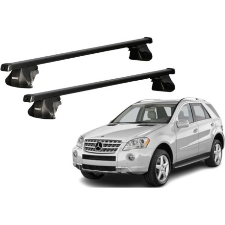Barras THULE SmartRack para autos MERCEDES BENZ M-Class (W164) 2005 a 2011