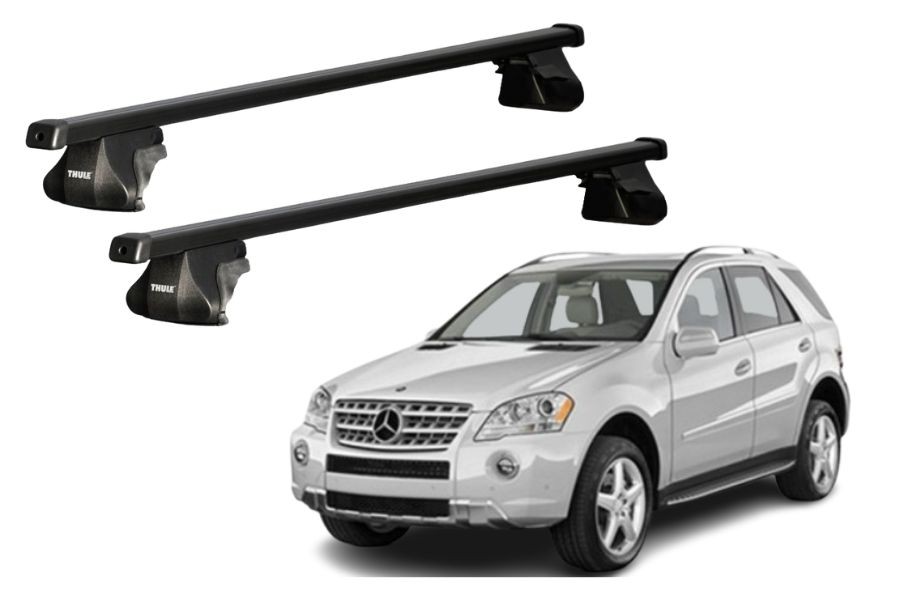 Barras THULE SmartRack para autos MERCEDES BENZ M-Class (W164) 2005 a 2011