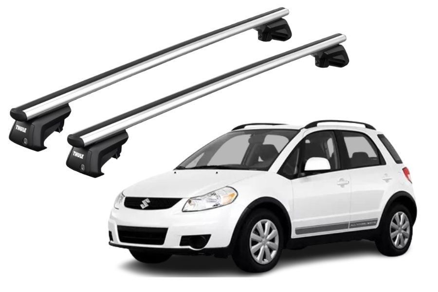 Barras THULE SmartRack XT AluBar para autos SUZUKI SX4 2006 a 2013