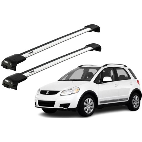 Barras THULE EDGE Flush para autos SUZUKI SX4 2006 a 2013