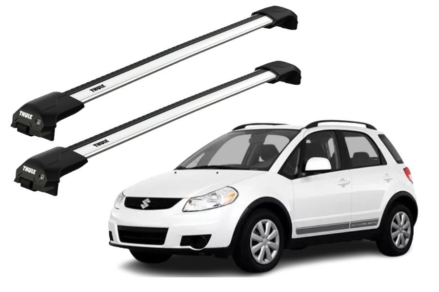 Barras THULE EDGE Flush para autos SUZUKI SX4 2006 a 2013