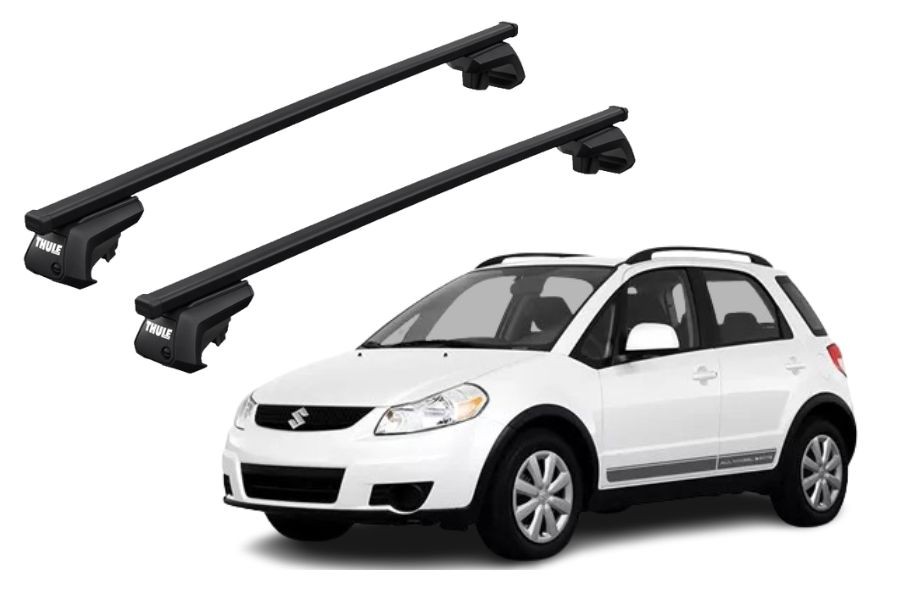 Barras THULE EVO SquareBar para autos SUZUKI SX4 2006 a 2013