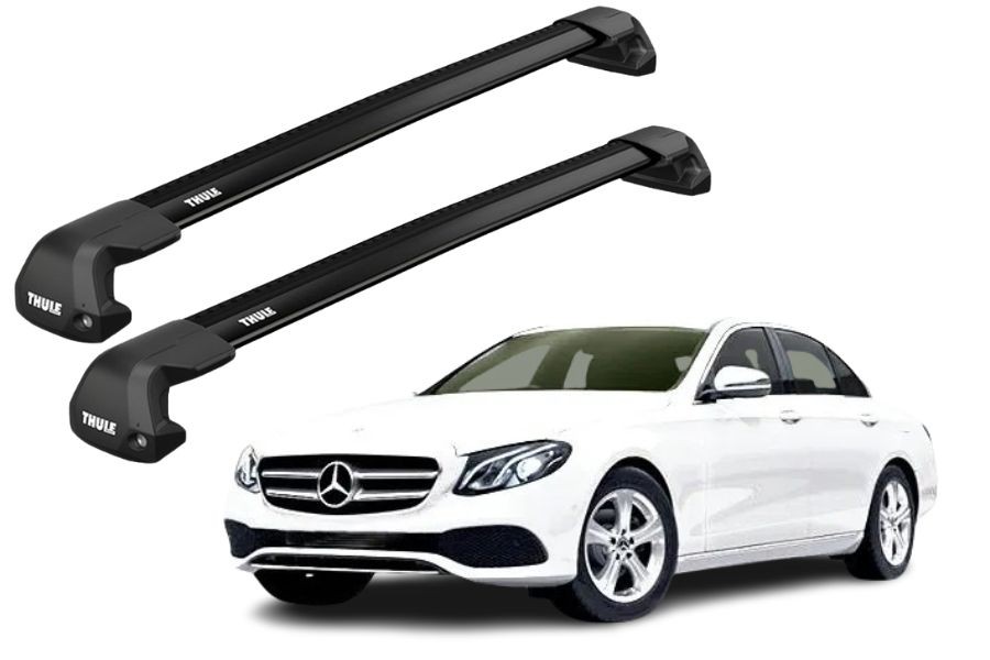 Barras Thule MERCEDES BENZ E-Class 16-23 PF / EDGE Flush BLACK