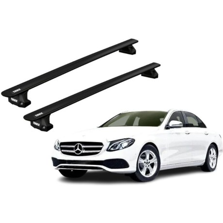 Barras Thule MERCEDES BENZ E-Class 16-23 PF / WingBar EVO Black