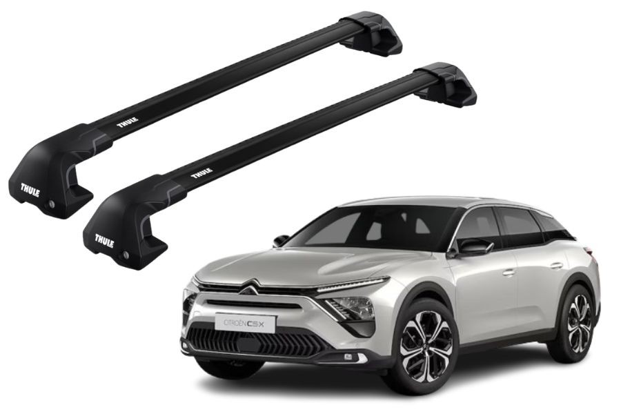 Barras Thule CITROEN C5X 22- TN / EDGE Flush BLACK
