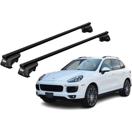 Barras THULE SmartRack XT para autos PORSCHE Cayenne 2002 a 2009