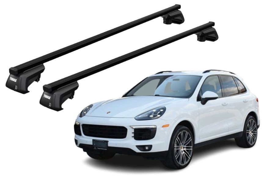 Barras THULE SmartRack XT para autos PORSCHE Cayenne 2002 a 2009
