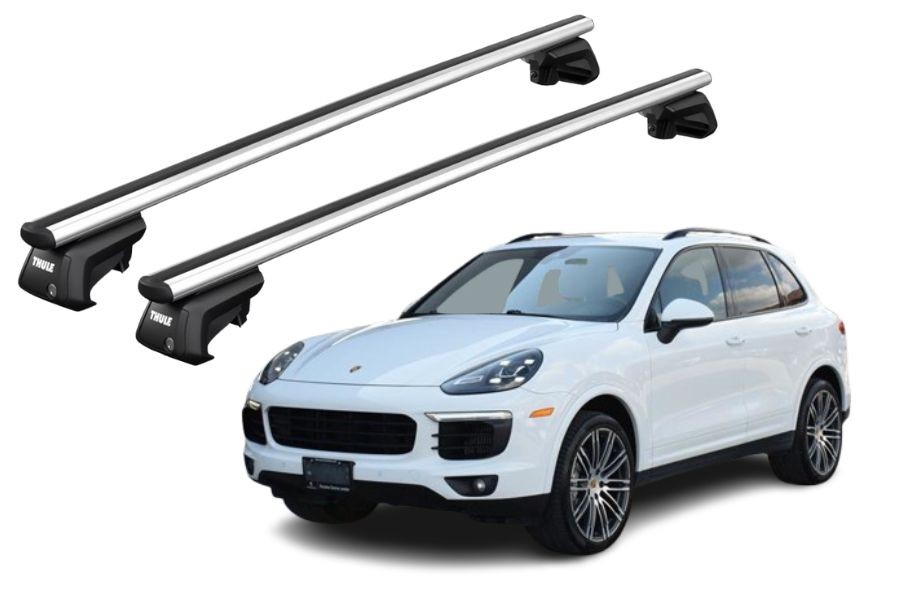 Barras THULE SmartRack XT AluBar para autos PORSCHE Cayenne 2002 a 2009
