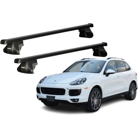 Barras THULE SmartRack para autos PORSCHE Cayenne 2002 a 2009