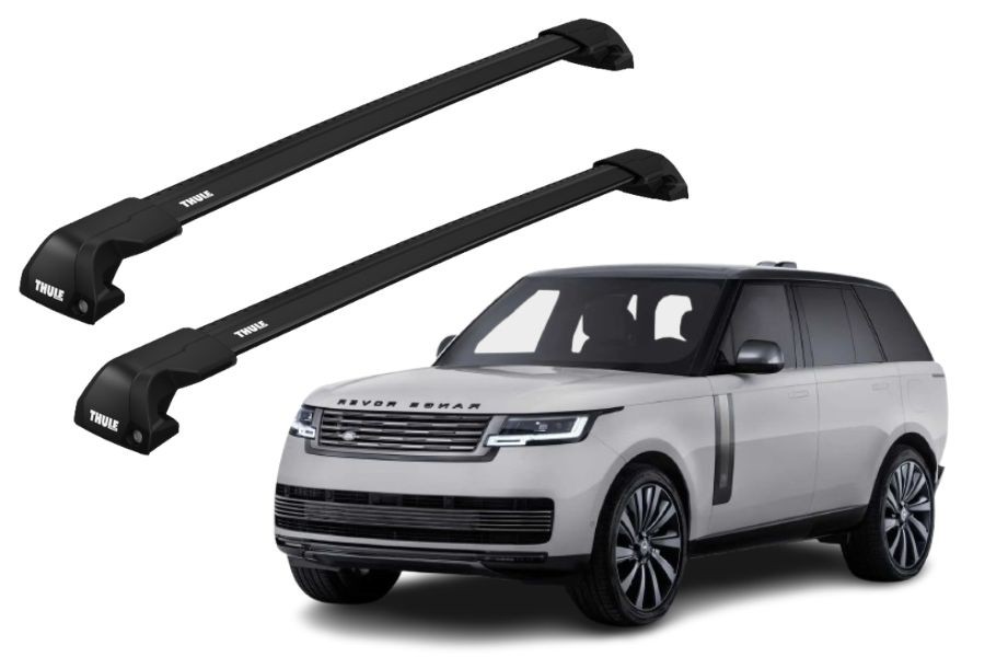 Barras THULE EDGE Flush para autos LAND ROVER Range Rover Sport desde 2014 - 2022negro