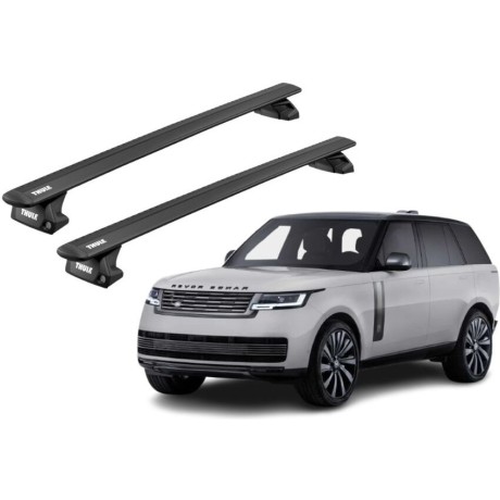 Barras THULE EVO WingBar para autos LAND ROVER Range Rover Sport desde 2014 - 2022 negro