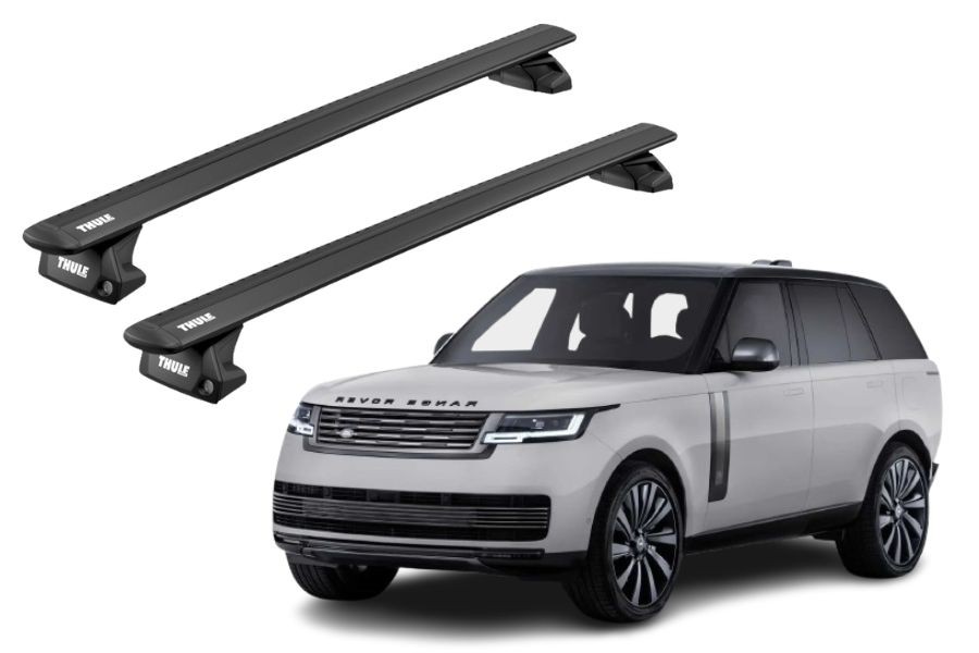 Barras THULE EVO WingBar para autos LAND ROVER Range Rover Sport desde 2014 - 2022 negro