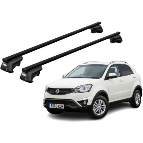 Barras THULE SmartRack XT para autos SSANGYONG Korando 2011 a 2019