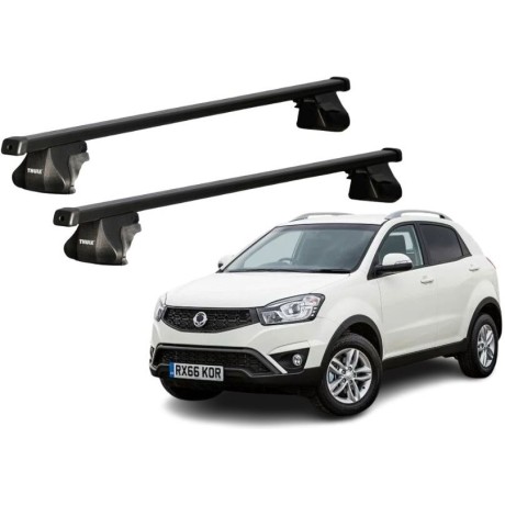 Barras THULE SmartRack para autos SSANGYONG Korando 2011 a 2019
