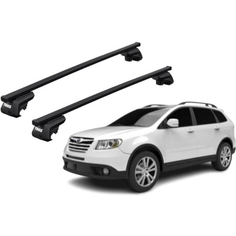 Barras THULE EVO SquareBar para autos SUBARU Tribeca desde 2008