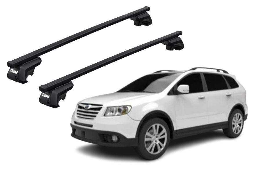 Barras THULE EVO SquareBar para autos SUBARU Tribeca desde 2008