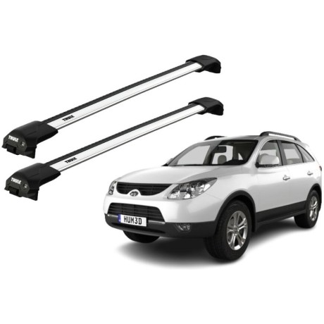 Barras THULE EDGE Flush para autos HYUNDAI ix55 desde 2008