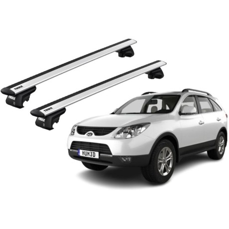 Barras THULE EVO WingBar para autos HYUNDAI ix55 desde 2008