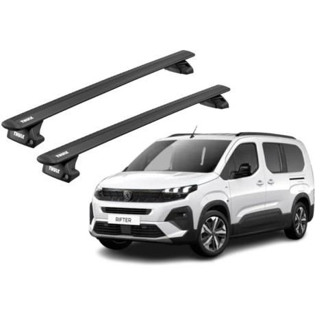 Barras Thule PEUGEOT Rifter 19- RA / WingBar EVO BLACK