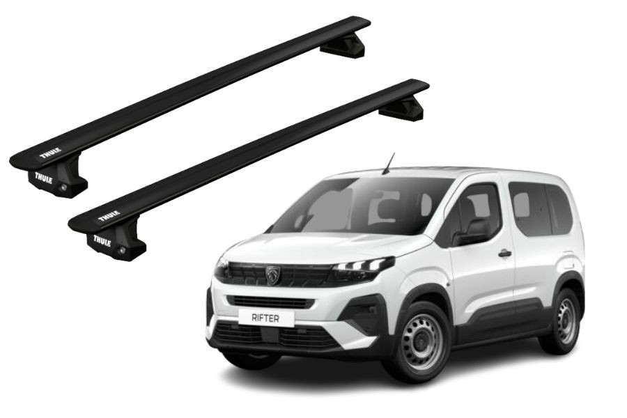 Barras Thule PEUGEOT Rifter 19- PF / WingBar EVO BLACK