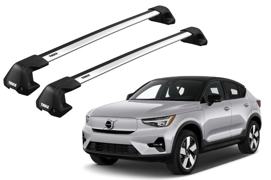 Barras THULE EDGE Flush para autos VOLVO C40 Recharge desde 2022 - 2024