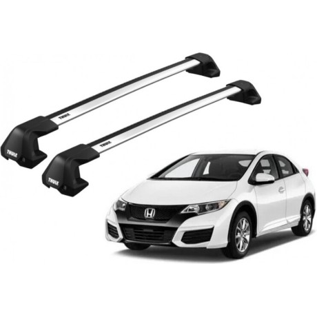 Barras THULE EDGE Flush para autos HONDA Civic 2012 a 2015