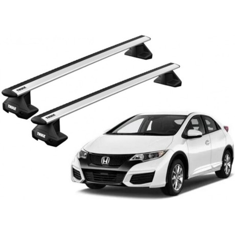 Barras THULE EVO WingBar para autos HONDA Civic 2012 a 2015