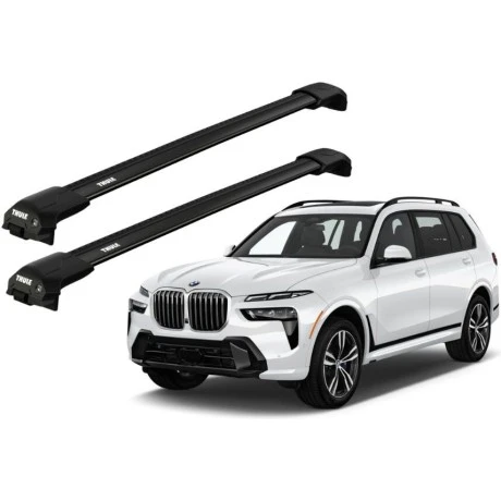 Barras THULE EDGE Flush para autos BMW X7 desde 2019 negro