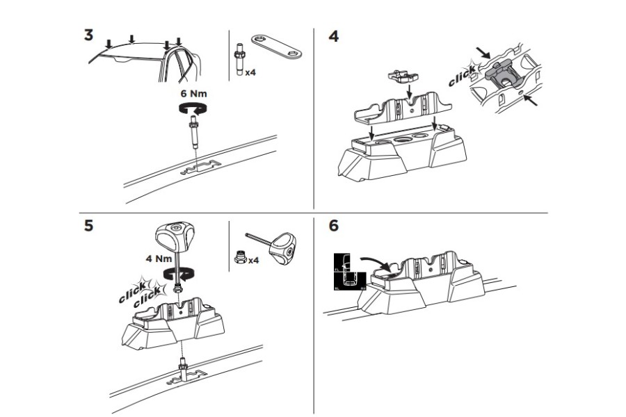 Kit De Anclaje Thule 187187