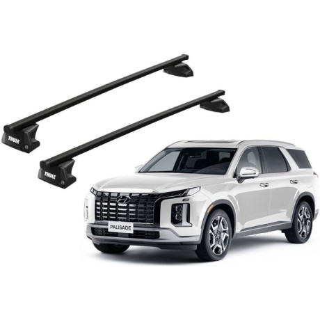 Barras THULE EVO SquareBar para autos HYUNDAI Palisade desde 2019