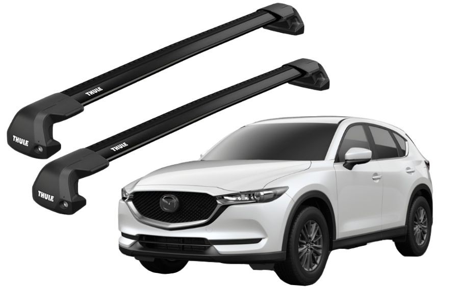 Barras THULE EDGE Flush para autos MAZDA CX-5 desde 2017 negro