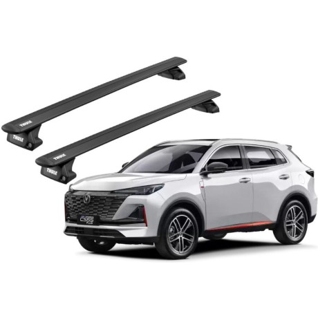 Barras THULE EVO WingBar para autos CHANGAN CS55 desde 2019 negro