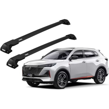 Barras THULE EDGE Flush para autos CHANGAN CS55 desde 2019 negro