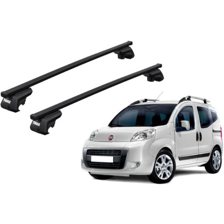 Barras THULE EVO SquareBar para Van FIAT Fiorino desde 2008 - 2023