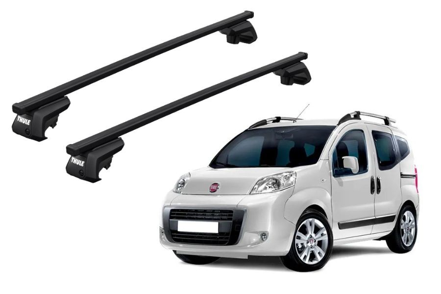 Barras THULE EVO SquareBar para Van FIAT Fiorino desde 2008 - 2023