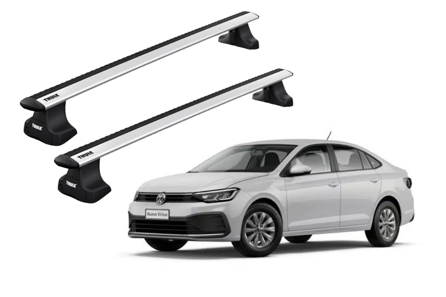 Barras THULE EVO WingBar para autos VOLKSWAGEN Virtus desde 2018