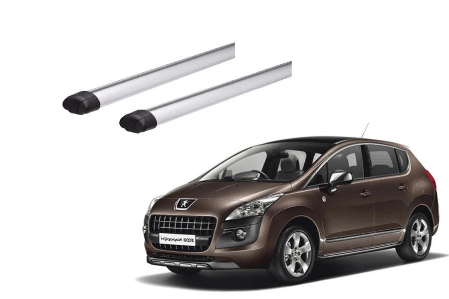 Barras THULE EVO AeroBar para autos PEUGEOT 3008 2009 a 2016 negro