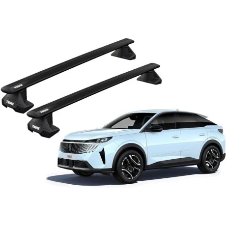 Barras THULE EVO WingBar para autos PEUGEOT 3008 desde 2024 negro