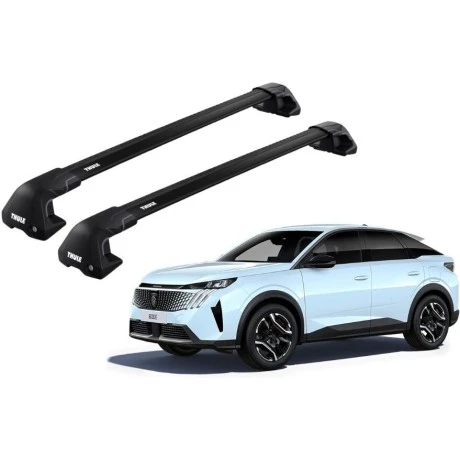 Barras THULE EDGE Flush para autos PEUGEOT 3008 desde 2024 negro